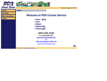Tablet Screenshot of pdxcourier.com